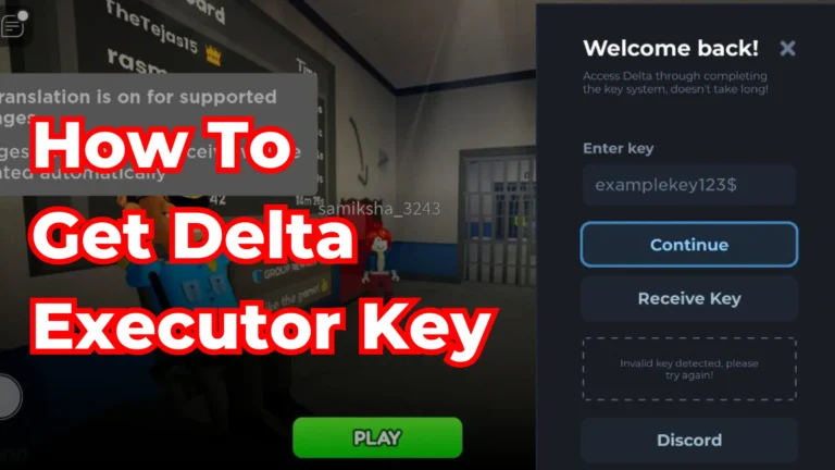 Get Delta Executor Key